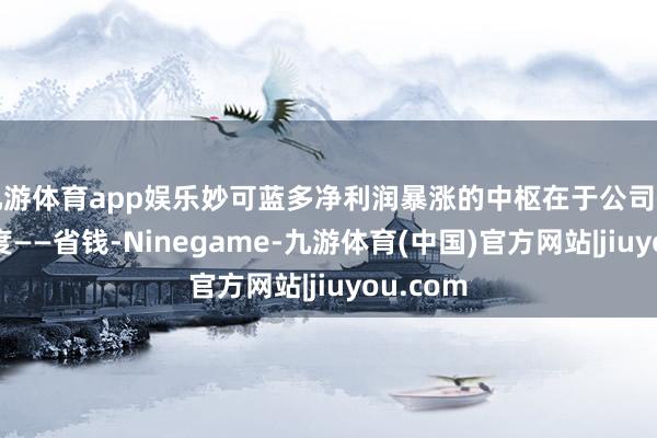 九游体育app娱乐妙可蓝多净利润暴涨的中枢在于公司布置的调度——省钱-Ninegame-九游体育(中国)官方网站|jiuyou.com