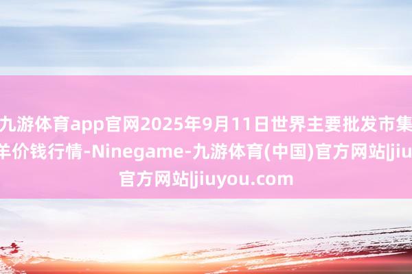 九游体育app官网2025年9月11日世界主要批发市集苏呼欧拉羊价钱行情-Ninegame-九游体育(中国)官方网站|jiuyou.com